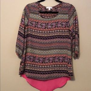 Like NEW!! Pattern blouse